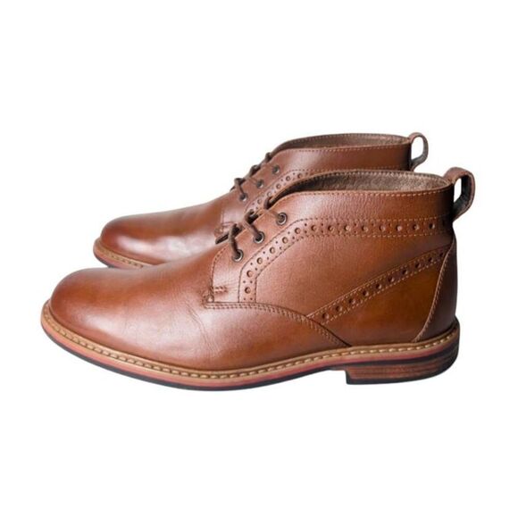 BOSTONIAN Melshire Plain Toe Lace-Up Chukka Boot Size 10M - Picture 2 of 9